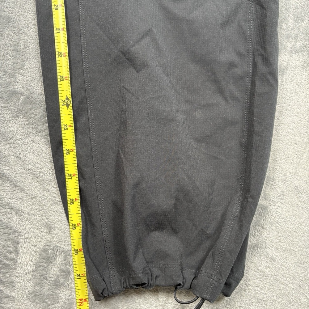 Hoka One One Woodland Hike Pant Men's Size XL Black Ripstop Pants Web Belt - Picture 7 of 9